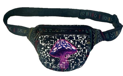 HF-140 • Big Alice Mushroom 3 Zip Fanny Pack